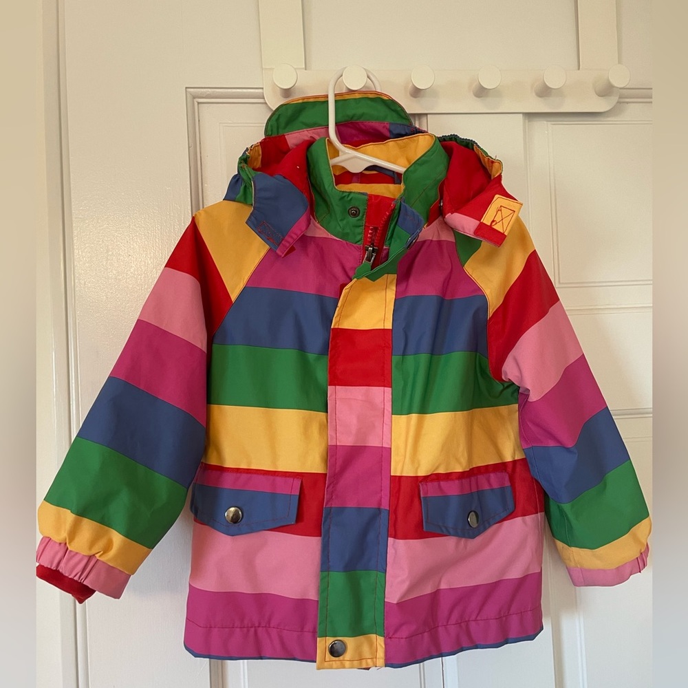 Rainbow raincoat